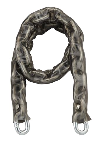 THIRARD Heavy-Duty Chain Lock – 3.94ft Hardened Steel, 10mm Cut-Resistant Links, PVC Weatherproof...