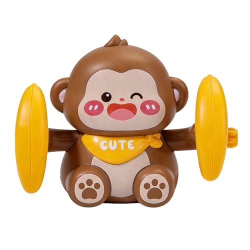 Generisch Affenfigur Laufspielzeug,Vorschule Pädagogisches Spielzeugtier AFFE,Aufziehspielzeug für Kinder | für Kinder Geburtstag Feiertag