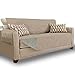 Gorilla Grip Original Slip Resistant Sofa Slipcover Protector, Seat Width Up to 70 Inch Suede-Like, Patent Pending, 2 Inch Straps, Hook, Couch Cover for Kids, Dogs, Pets, Sofa, Taupe