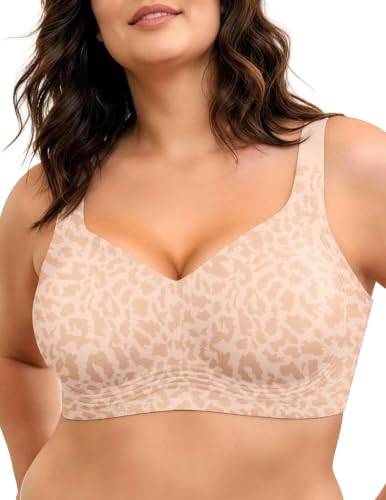 Image of Vertvie Jelly Bras for Women No Underwire Minimizer Support