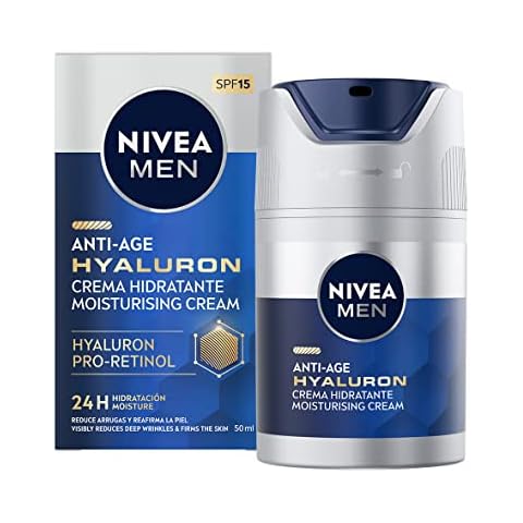 NIVEA MEN Hyaluron Crema Hidratante Antiedad FP15 Cover