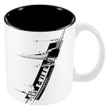 x wing 75149 Offizielles Star Wars SD Toys sdtsdt89998 Becher aus Keramik, Design Star Wars Episode 7 x-Wing Widerstand, Weiß und Schwarz