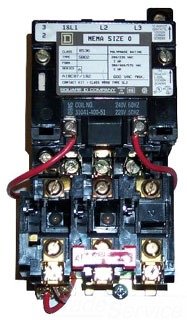Schneider Electric 8536SBO2V03 Full Voltage Starter Non-Reversing 18 Amp 3 Phase 3 Pole