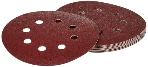 10 disques abrasifs Makita 125 mm Auto agrippant avec 8 trous - vue 3