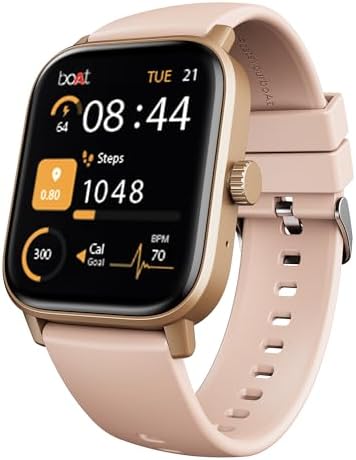 boAt Wave Call 3 Smartwatch 1.83” HD Display with Animated Watch Faces; BT Calling, Functional Crown, Multiple Sports Modes, IP68, HR, SpO2 Monitor, S