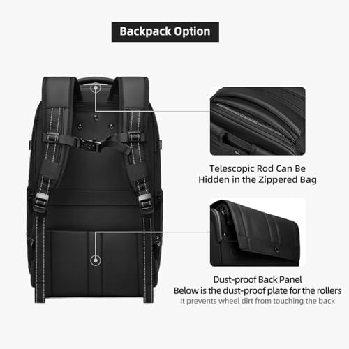 Sac à dos sous vide compartimenté étanche voyage extensible - 3