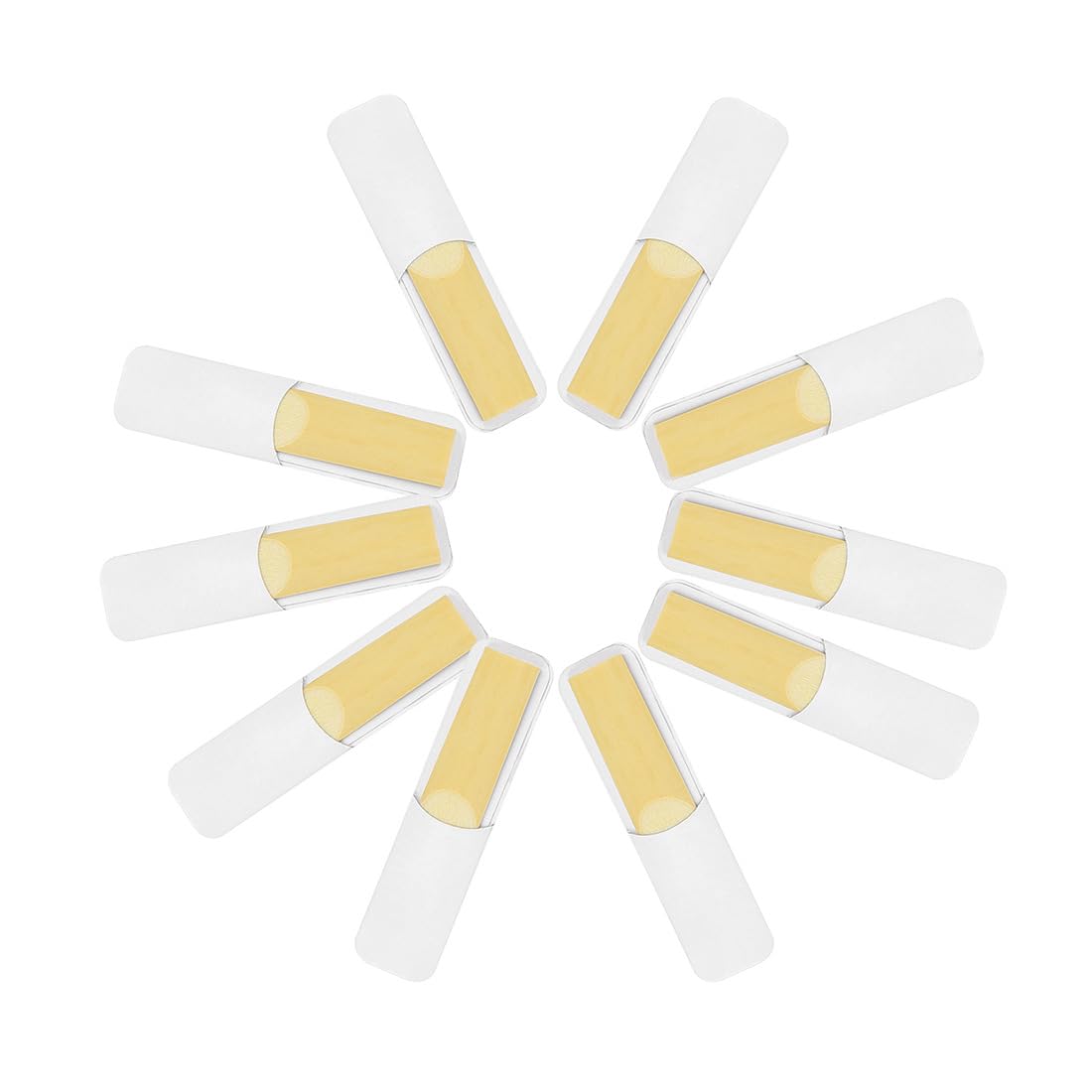 10PCS Soprano Saxophone Reeds for Soprano Sax Strength 2.5
