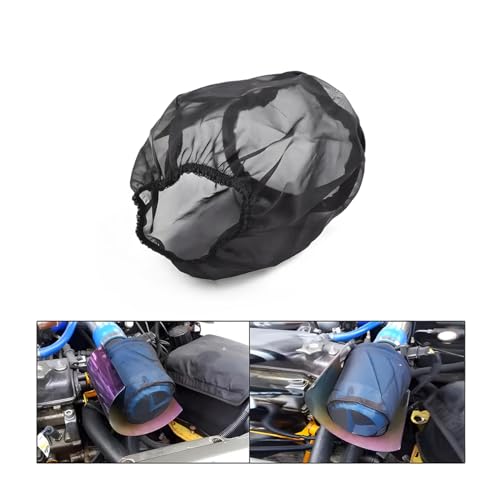 JNNJ Air Filter Protective Cover, Motorcycle Air Filter Rain Sock Dustproof Protective Cover, Air Filter Cleaner Cover Waterproof Rain Sock Wrap Motorcycle Accessory Fit for Touring(1.2cmx1.5cm)