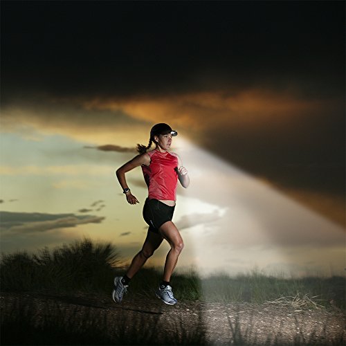 Powercap Led Women's Running Hat 25/75 Ultra-Bright Hands Free Lighted Battery Powered Headlamp – Red 7 Panel (Cub4-1019) #TOP4
