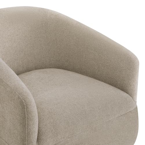 Sillón con Giro Moderno Beige miniatura 3