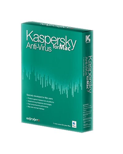 Kaspersky Lab Anti-Virus for Mac - Seguridad y antivirus (1 usuario(s), 1 Año(s), FRE, Mac, 80 MB, 512 MB)