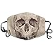 Produktbild Mundmasken Gothic Horror Schädel Muster Unisex Anti-Staub waschbar Wiederverwendbare Mundmaske Modedesign für Mädchen Frauen Jungen Männer