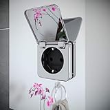 ✅ CHROM GLANZ: In zeitlosem Design, welches perfekt mit dem Spiegeleffekt harmoniert.