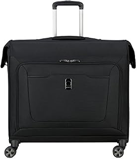 DELSEY Paris Hyperglide Softside Garment Travel Bag with Spinner Wheels, Black, One Size