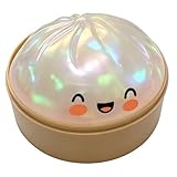 ZVD Juguete AntiestréS de Pan Al Vapor, Juguetes Kawaii para Ansiedad, Masa de DescompresióN Suave para Aliviar La Ansiedad, Kit para Aliviar El EstréS Sensory Play Fidget Regalos (Color Perla)
