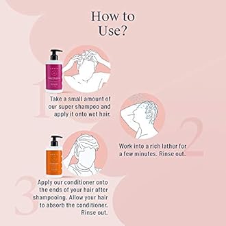 Arata Hair Fall Control Combo With Onion Oil, Argan Oil & Bhringraj || Power Of 5 In 1 Super Shampoo (300 Ml) And Conditioner || All-Natural & Cruelty-Free