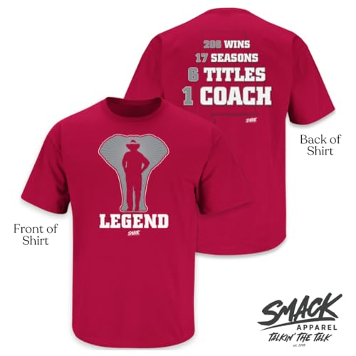 Camiseta Legend Alabama de cuello redondo con impresión Talkin 4