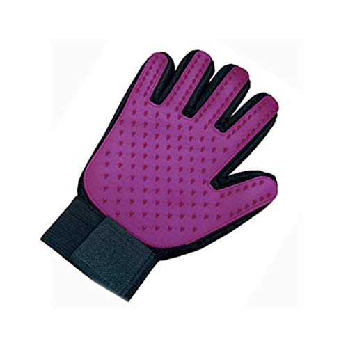Palamell Cat Grooming Glove Pet Hair Remove Gloves Clean Deshedding Effective Massage Cat Grooming Glove Dog Combs, Right Hand