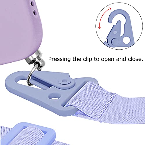 Eouine Crossbody Case For Samsung Galaxy S21 Fe 5G [6.41"] Necklace Strap With Patterned Phone Case Anti-Scratch Soft Silicone Tpu Adjustable 57In Neck Cord Lanyard Case For Samsung S21 Fe 5G #TOP1