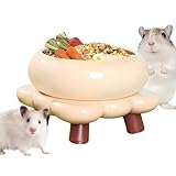 Hamster Feeding Bowl - Keramik Futternapf für Hamster, Mäuse, Rennmäuse und andere Kleintiere | Robuste Futterschale für Haustiere, Kleintiere, Nager, Käfig, Heimtierfutter, Tierbedarf,