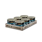 Belcando Single Protein Dose [6x200g Lachs] | Sortenreines Nassfutter für Hunde | Monoprotein Feuchtfutter