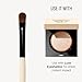 Bobbi Brown Eyeshadow Brush | Rounded, Beveled-Head Makeup Brush For Smooth Eyeshadow Application