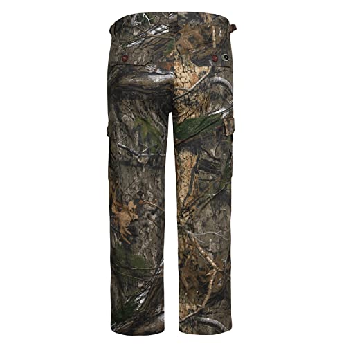 Mossy Oak Men's Standard Hunting Pants Camo Cotton Mill Flex, Country Dna, Large #TOP2
