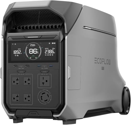 EcoFlow DELTA Pro3 ポータブル電源 4 096Wh 大容量 高出力AC(3 600W高出力 & 200V対応)