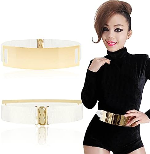Metal Waist Elastic Belt 