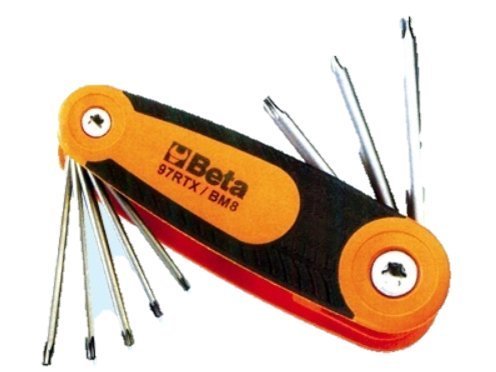 Chiavi Torx Beta Serie 8Pz T9-T10-T15-T20-T25-T27-T30-T40