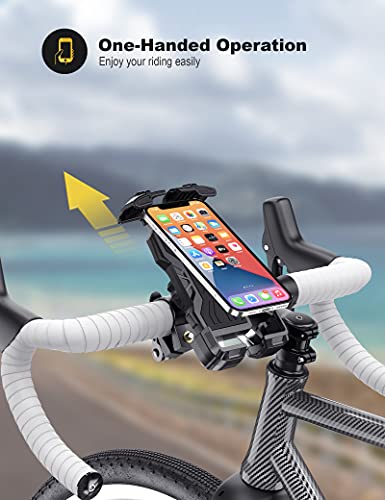 Handyhalterung für Fahrrad und Motorrad aus Edelstahl von Grefay