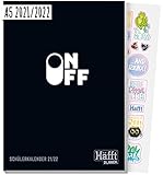 EINE WOCHE PRO DOPPELSEITE - Freshes Design mit viel Platz für Hausaufgaben & Termine + Fun Facts für jeden Schultag! Außerdem: Jede Menge Listen, Übersichten und praktische Spicker... äh, Lernhilfen;-)