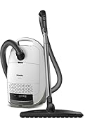 Miele Guard M1 Parquet XL Bagged Canister Vacuum Cleaner with AirClean Plus Filter, AllTeQ Universal Floorhead, Parquet Twister XL Floorbrush and LED Icons, Brilliant White – 41VTE037CDN