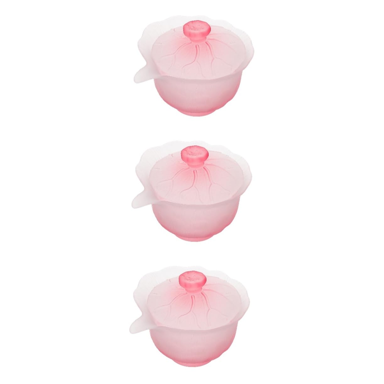 ULTECHNOVO 3stücke Teetasse Mit Deckel Hitzebeständige Kung Fu Teetasse Design Für Tee Wasser Und Getränke Sorgfältige Verarbeitung Für Teeliebhaber