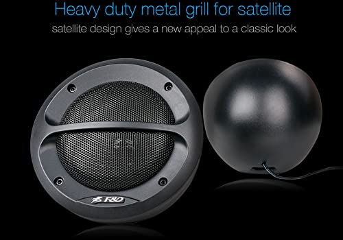 Image of F&D A110 70 W 2.1 Channel Wired Multimedia Speakers | Subwoofer Satellite Speaker | Wired Desktop Speakers | Home Theatre | Extra Bass | Speakers for Laptop & Pc | Mobile Connectivity