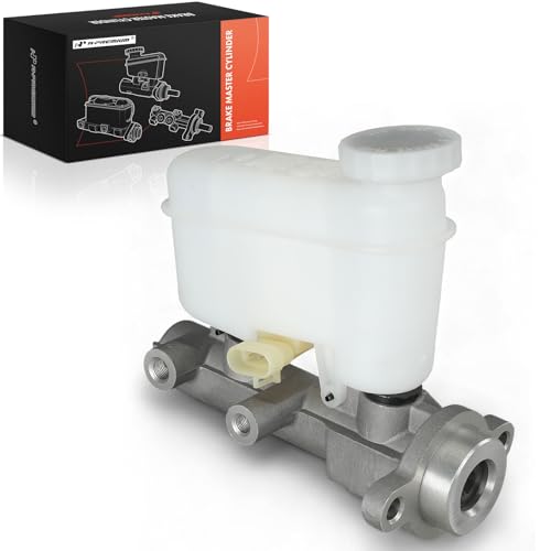 A-Premium Brake Master Cylinder with Reservoir and Sensor Compatible with Cadillac, Oldsmobile, Pontiac and Buick Vehicles - DeVille, Fleetwood, 88, 98, Aurora, Custom Cruiser, Bonneville, LeSabre