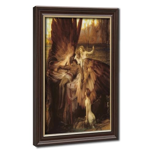 The Lament of Icare par Herbert James Draper - Impression sur toile premium 40,6x61 cm