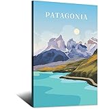 Chile Vintage Reiseposter Gemälde Poster Modern Geschenk 