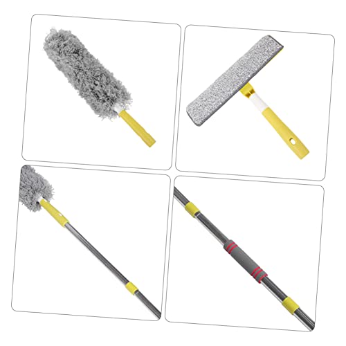 Plumeau à main télescopique avec manche extensible pour traquer la poussière
