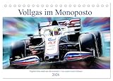  Vollgas im Monoposto - Digital Arts rund um die Formel 1 von Jean-Louis Glineur (Tischkalender 2026 DIN A5 quer), CALVENDO Monatskalender: Kunst trifft Pferdestärken