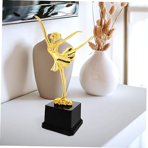 NOLITOY O Presente Troféu Ornamento Troféu Em Forma De Dança Troféu De Dança Copo Troféu Decoração D