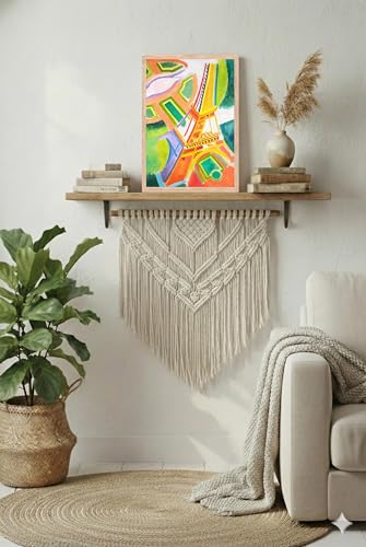 Image of BLINKART Abstract Art Aesthetic Modern Art Walls With Frame | Natural Wood Texture | Living Room Bedroom Office Wall Decoration | Poster Home Decor Frames Wall Bedroom | 12x8 Inches (D351)