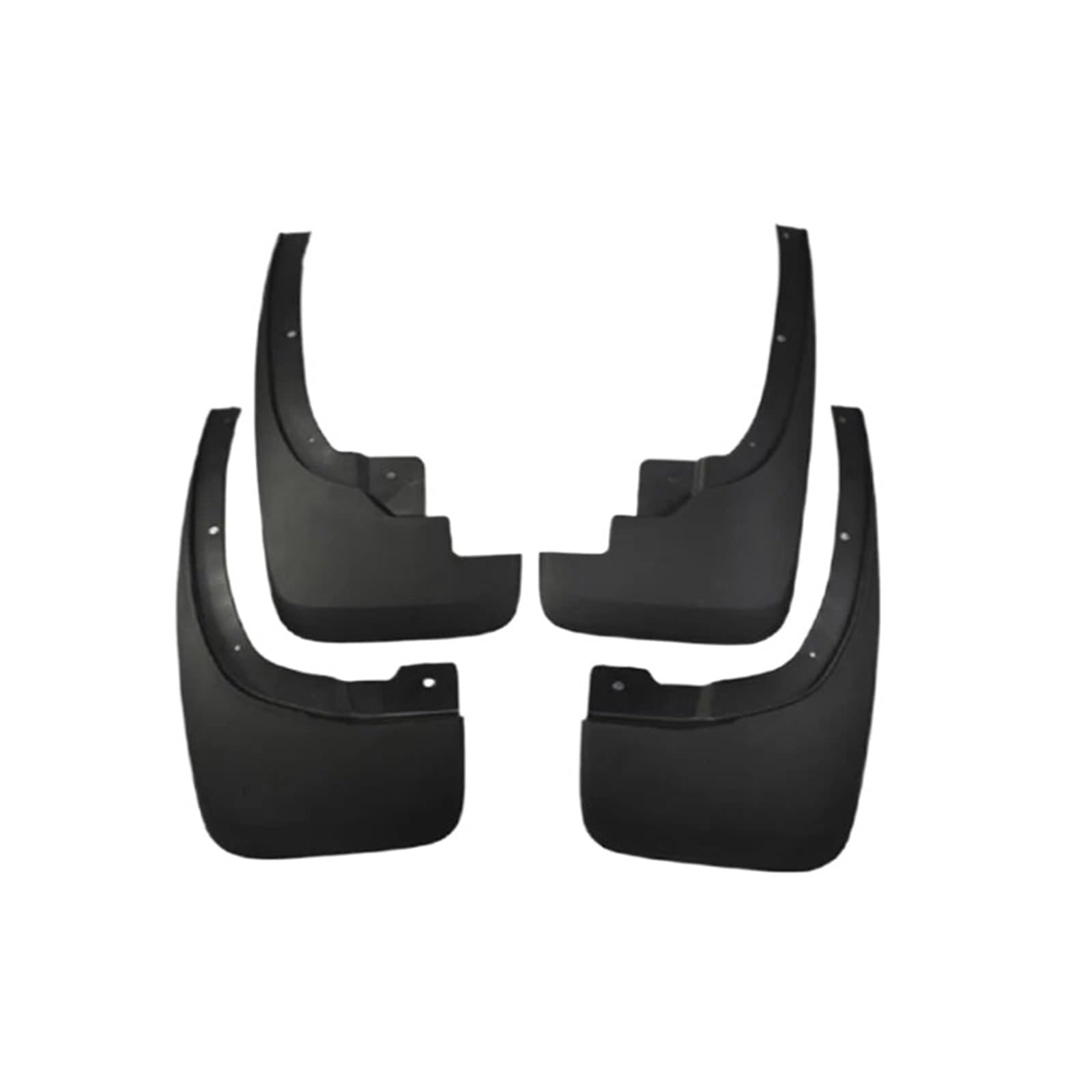 Bavettes Isuzu D-Max 4 Doors 2021-2025 : Jeu de 4 garde-boue de protection