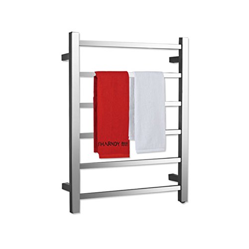 SHARNDY Towel Warmer Polished Chrome for Bathroom Wall Mounted Bath