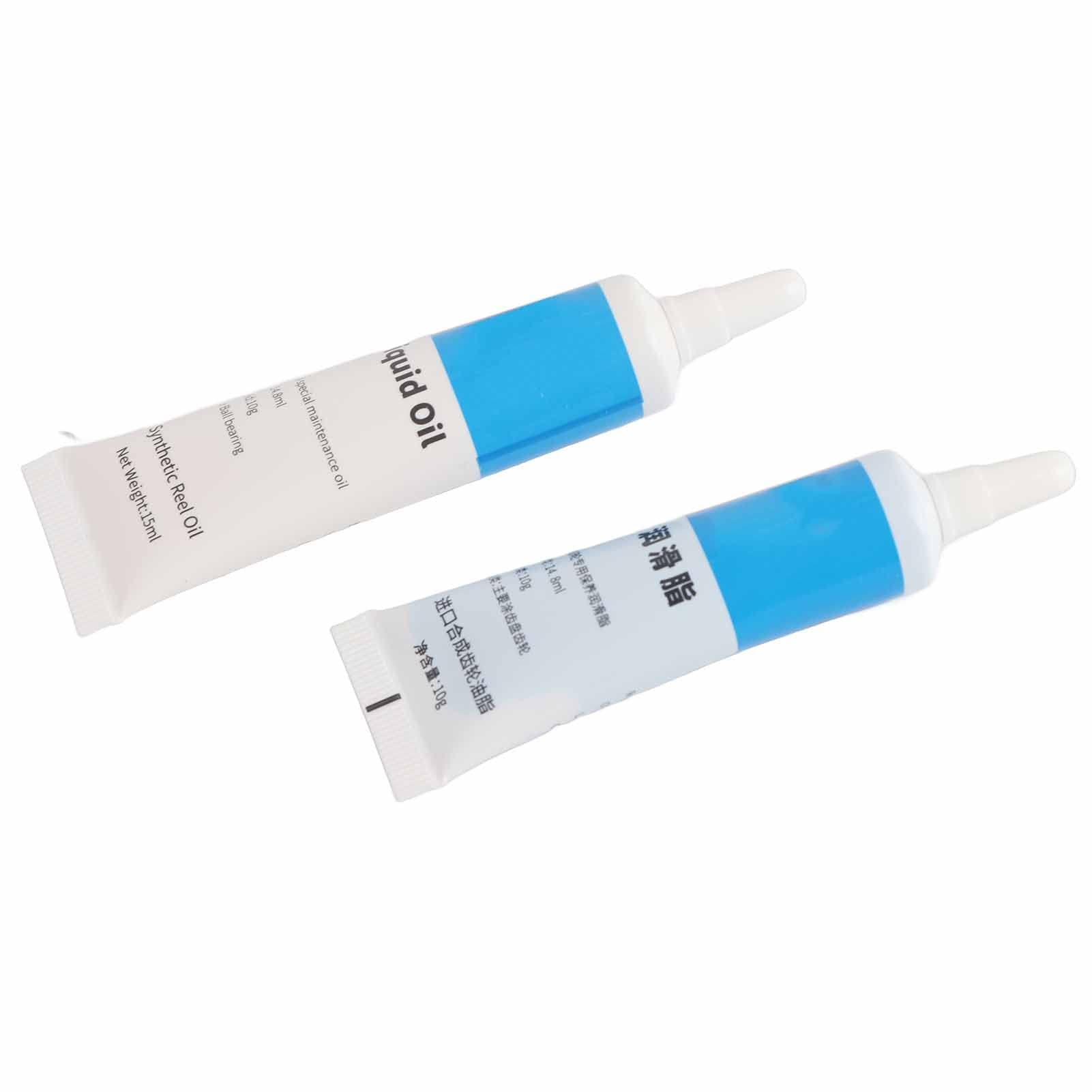 Kit D'huile Et Graisse Pour Moulinets De Pêche - Anti-usure, Imperméable, Antirouille, 10g+10g