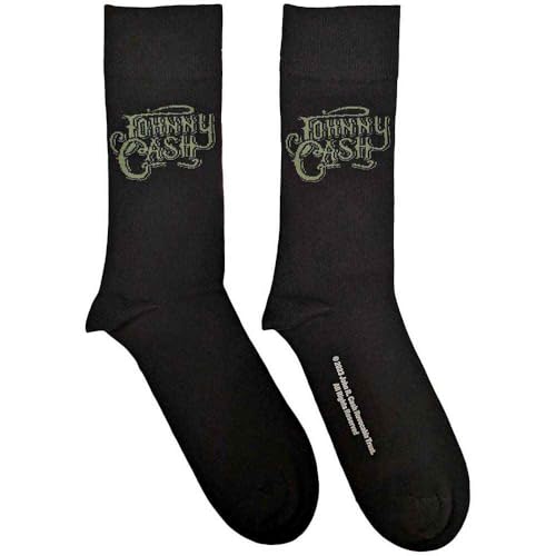 Chaussettes Johnny Cash Courtes Noires pour Baskets et Looks Rock Urbain