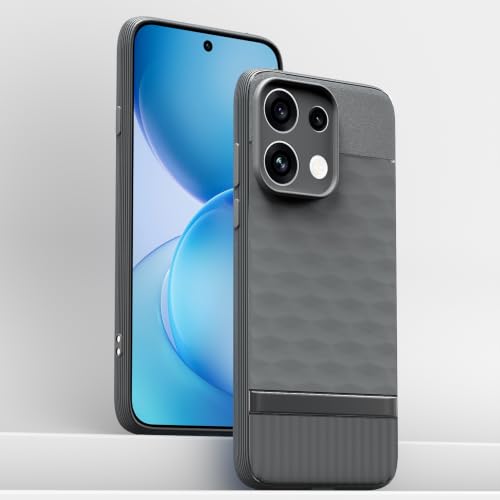 Image of Outlouders Back Cover for Oppo Reno 16c 5G | Full Camera Protection | TPU Soft Flexible Shockproof Bumper Case (Grey)