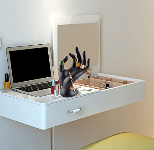 Chezmax Ring Hand Holder Polyresin Mannequin Shaped Bracelet Holder Jewelry Display Jewelry Stand For Home Organization #TOP4