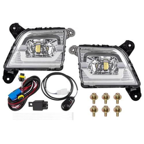 Feu antibrouillard LED Chevy Silverado 2019 phare jour DRL pare-chocs