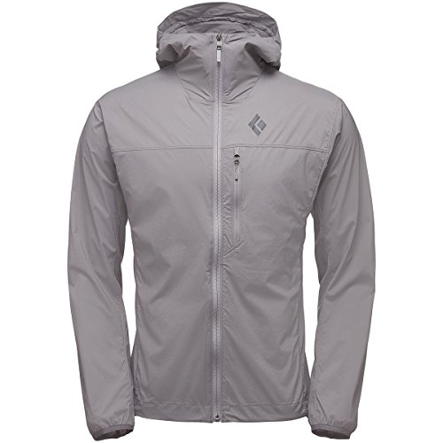 Black Diamond Mens Alpine Start Softshell Hoody, Ash, Medium